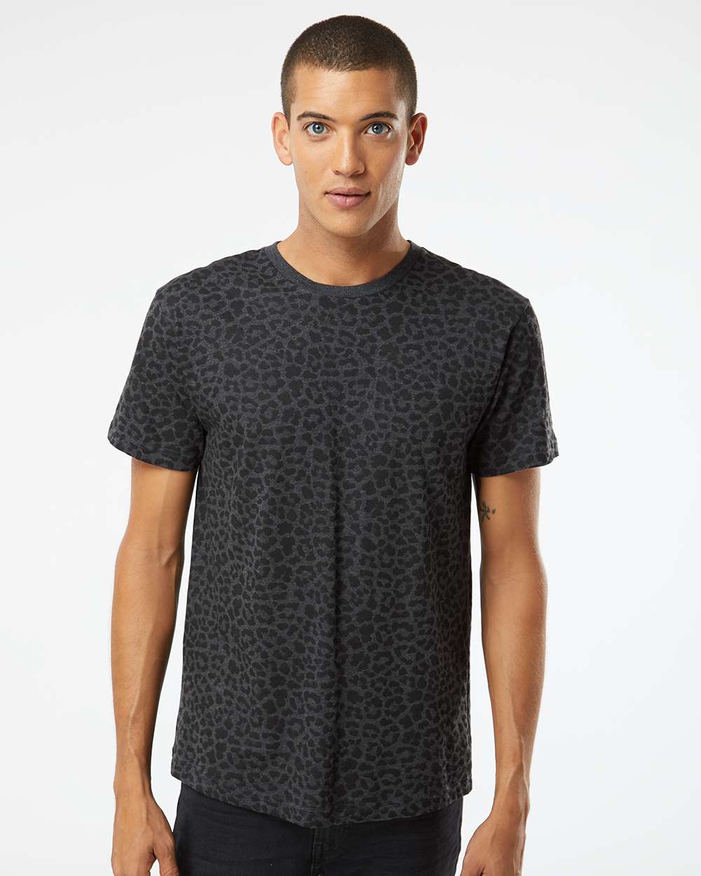 Adult Leopard Short Sleeve Tshirt