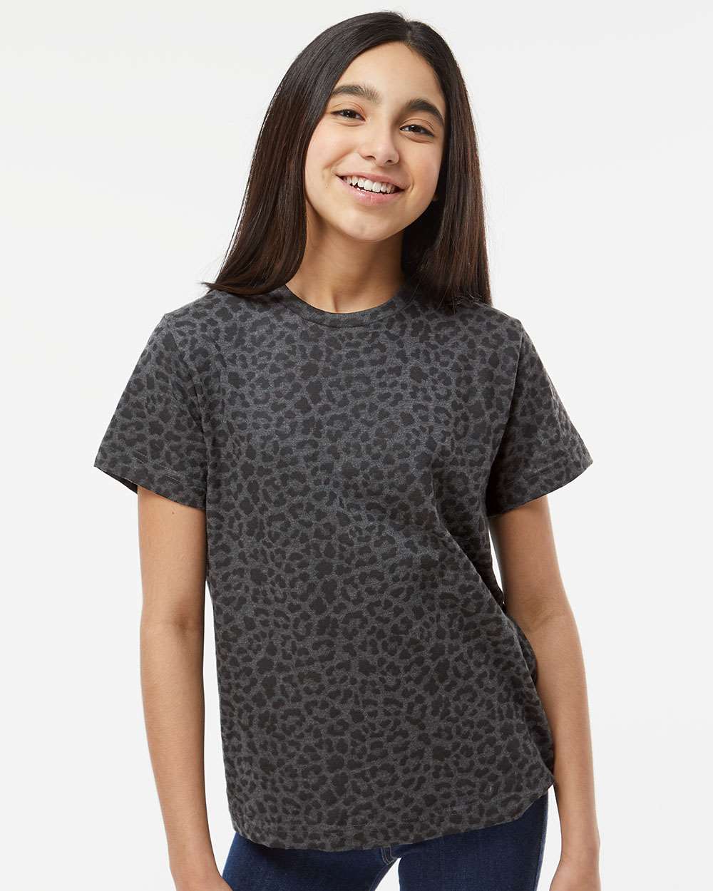 Youth Leopard Short Sleeve Tshirt