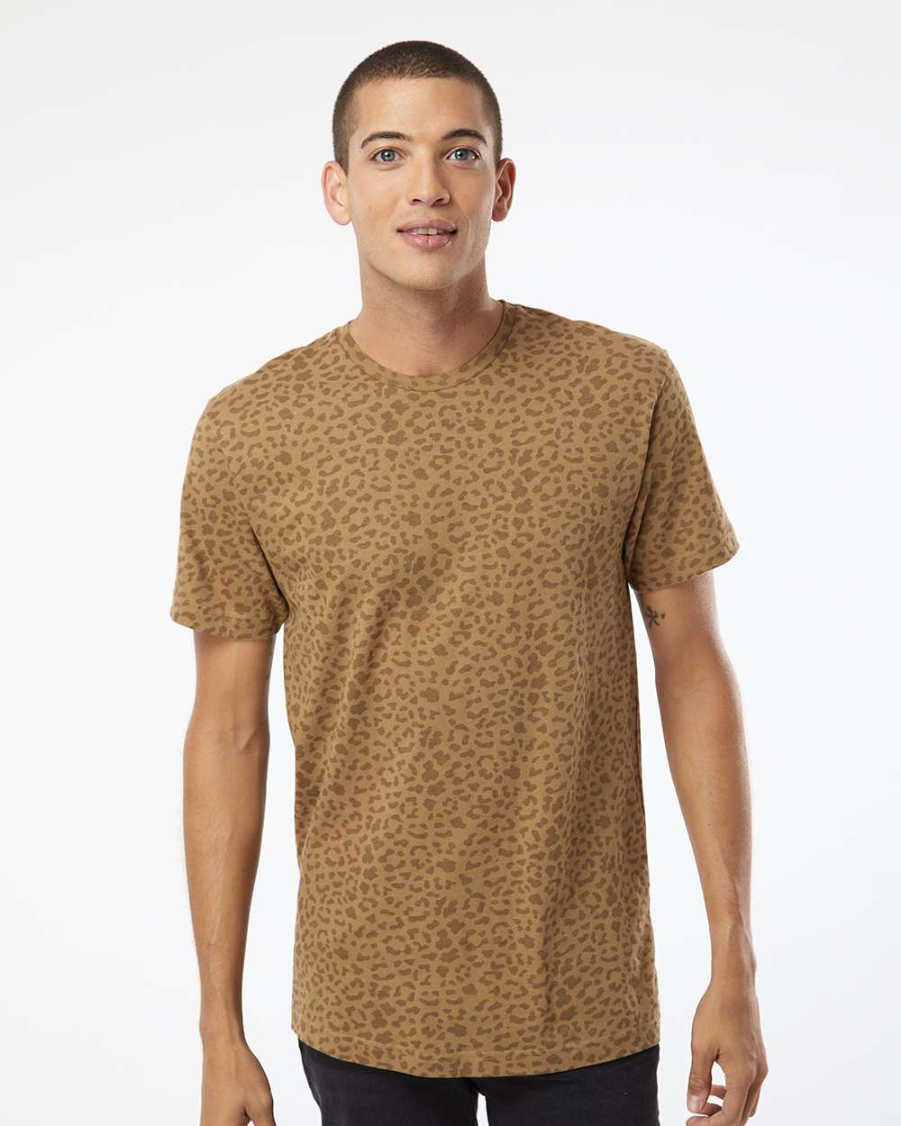Adult Leopard Short Sleeve Tshirt
