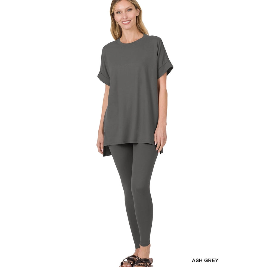 Loungewear Set: ASH GREY