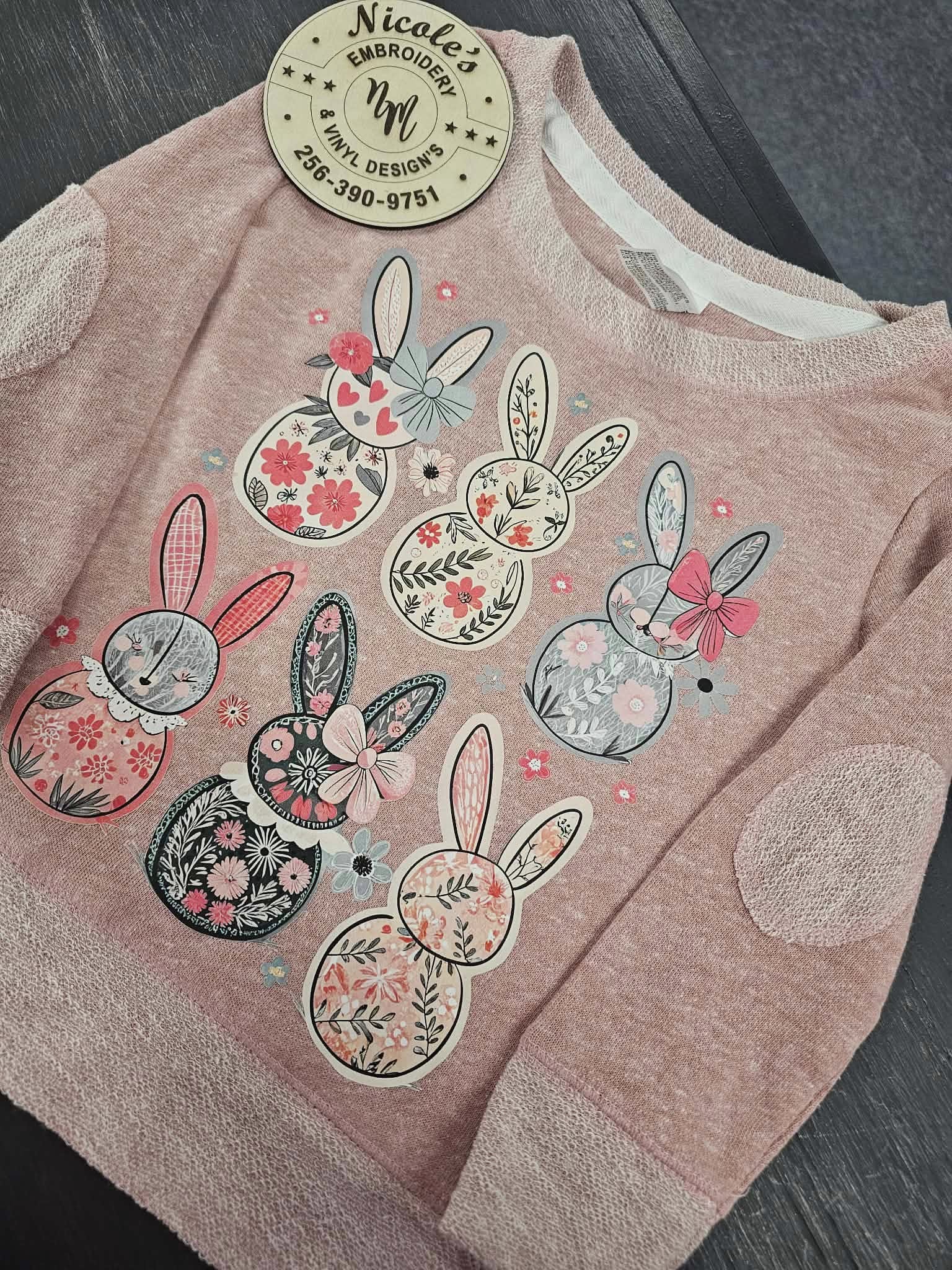 Toddler Rabbit Skins Easter Long Sleeve