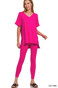Loungewear Set: HOT PINK