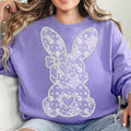 Lace Bunny Printed Tshirt