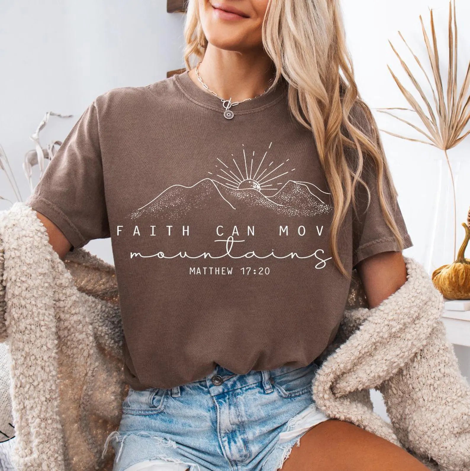 Faith Can Move Mountains DTF Print