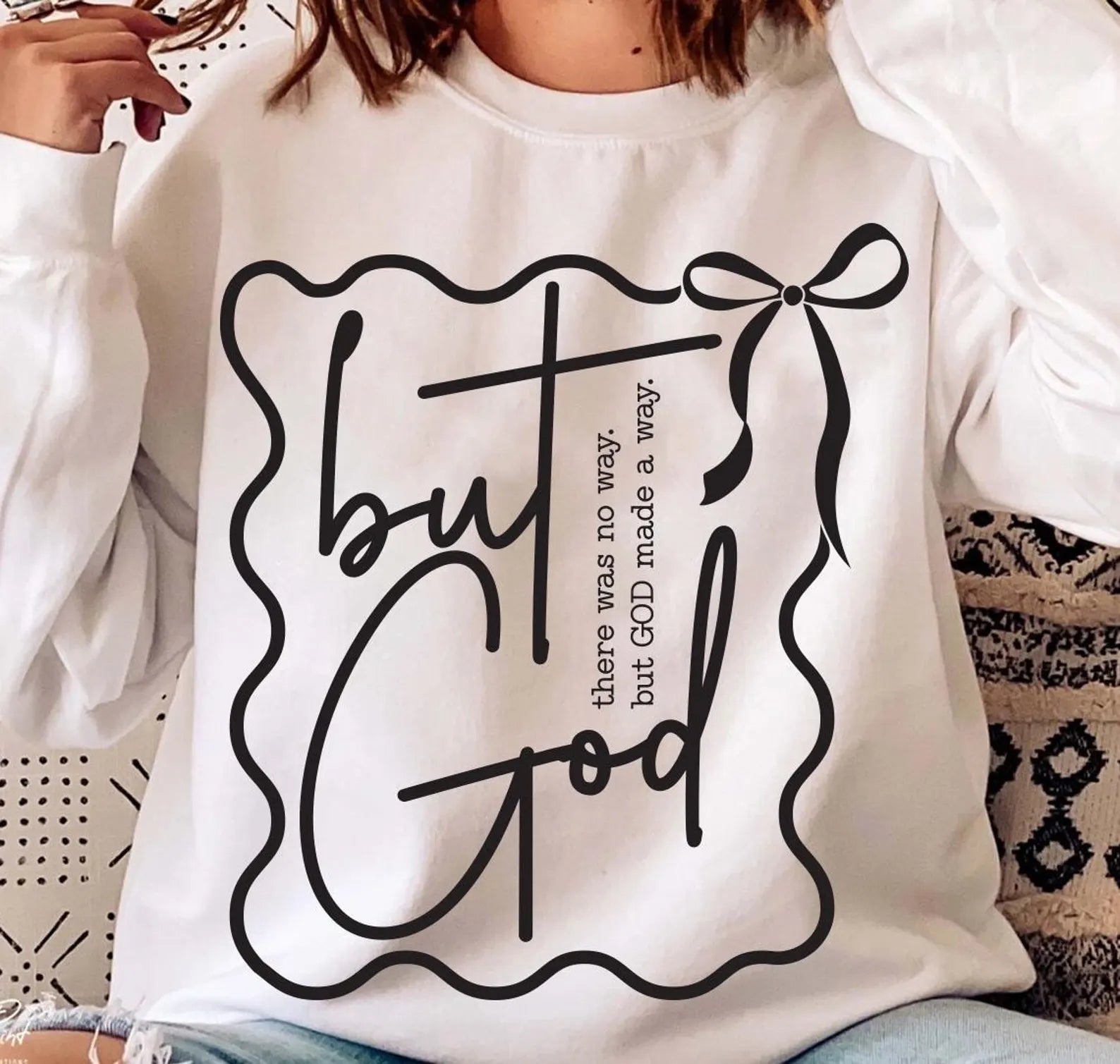 But God DTF Print