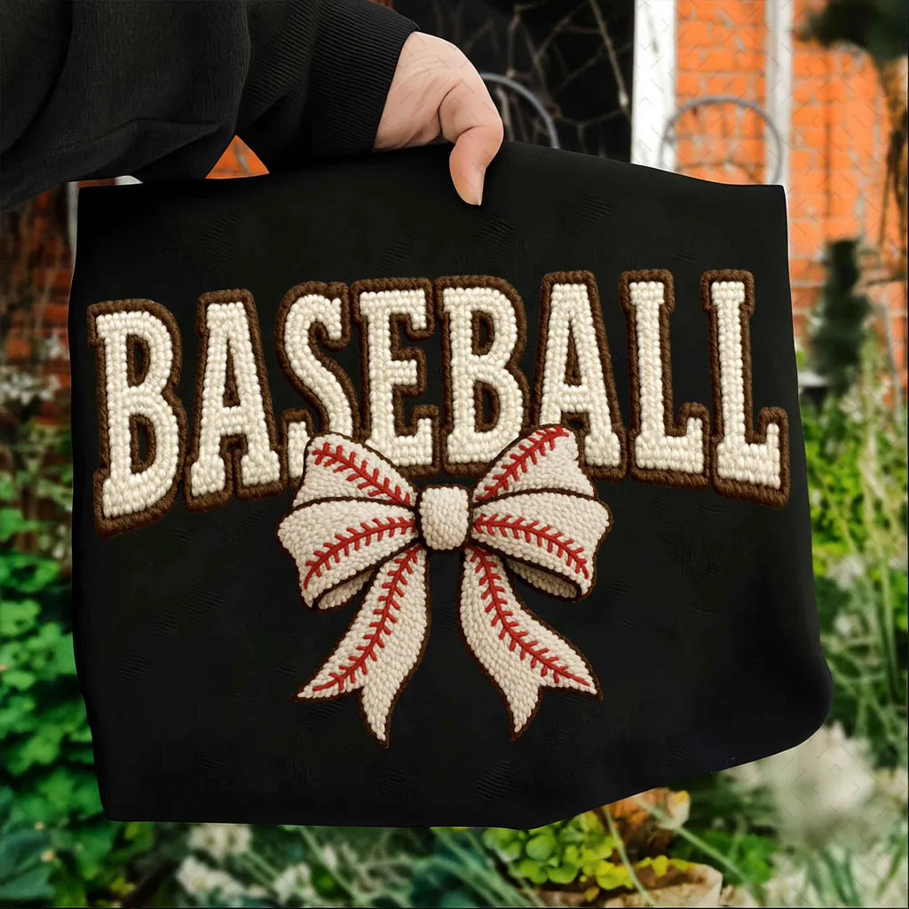 Baseball Faux Yarn Shirt