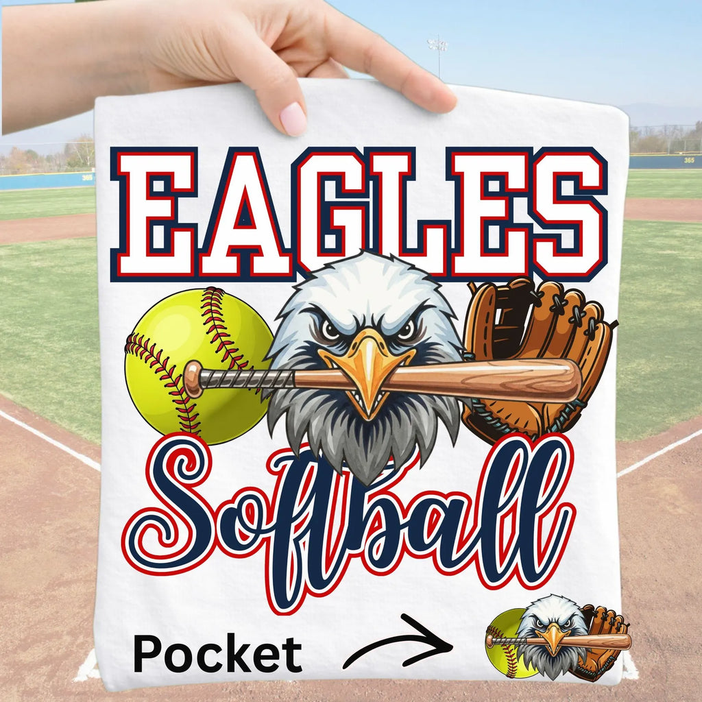 Eagles Softball Printed Shirt