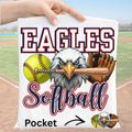 Eagles Softball Printed Shirt