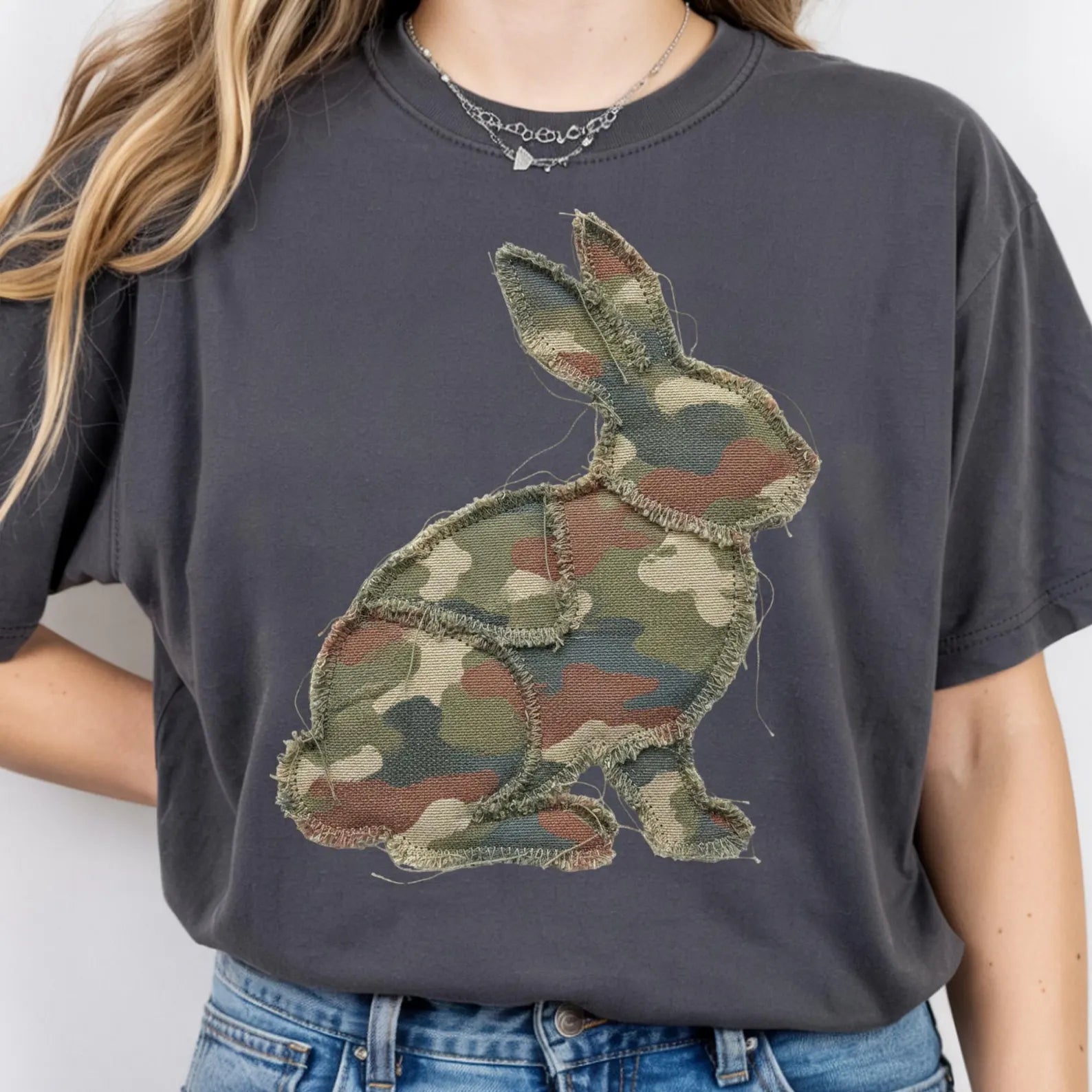 Dark Camo Raggy Shirt