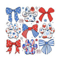 Red White Blue and Paws